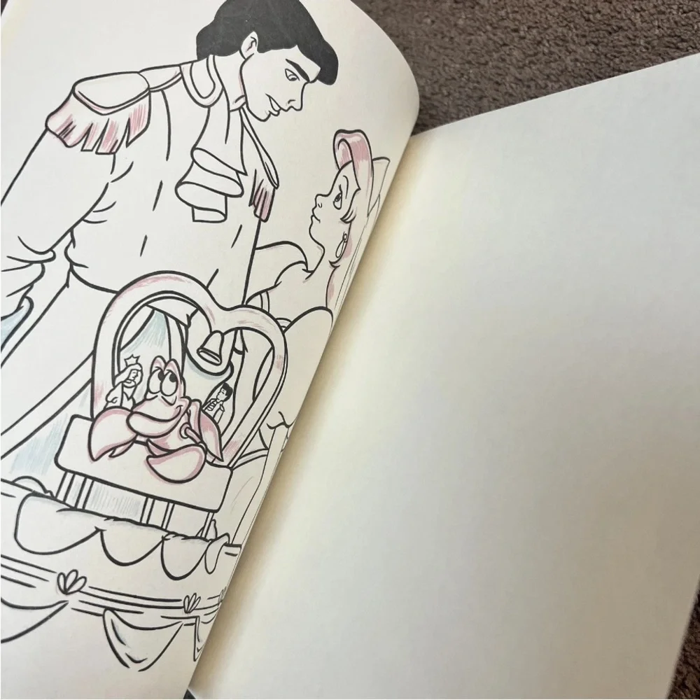 The Little Mermaid Paint with Water Book Vintage 90s book last one - Picture 4 of 5